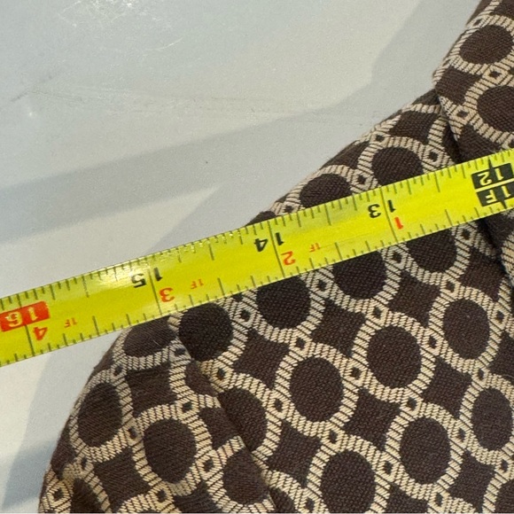 Sigrid Olsen Long Blazer Single Breasted Brown Gold Vintage - Picture 9 of 17